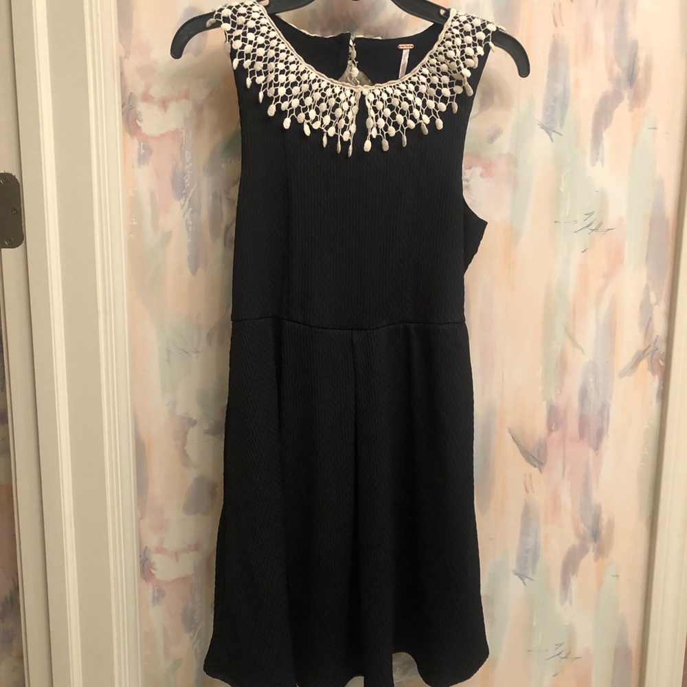 Free people, small, black dress